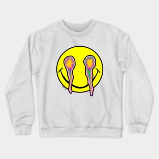 Trippy Smiley Crewneck Sweatshirt